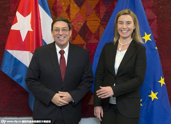 EU, Cuba restart political dialogue  - ảnh 1